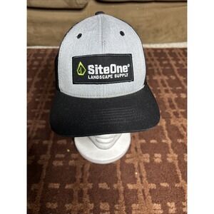 Site‎ One Landscape Supply Strapback Hat Blue One Size Adjustable Pro Graphics